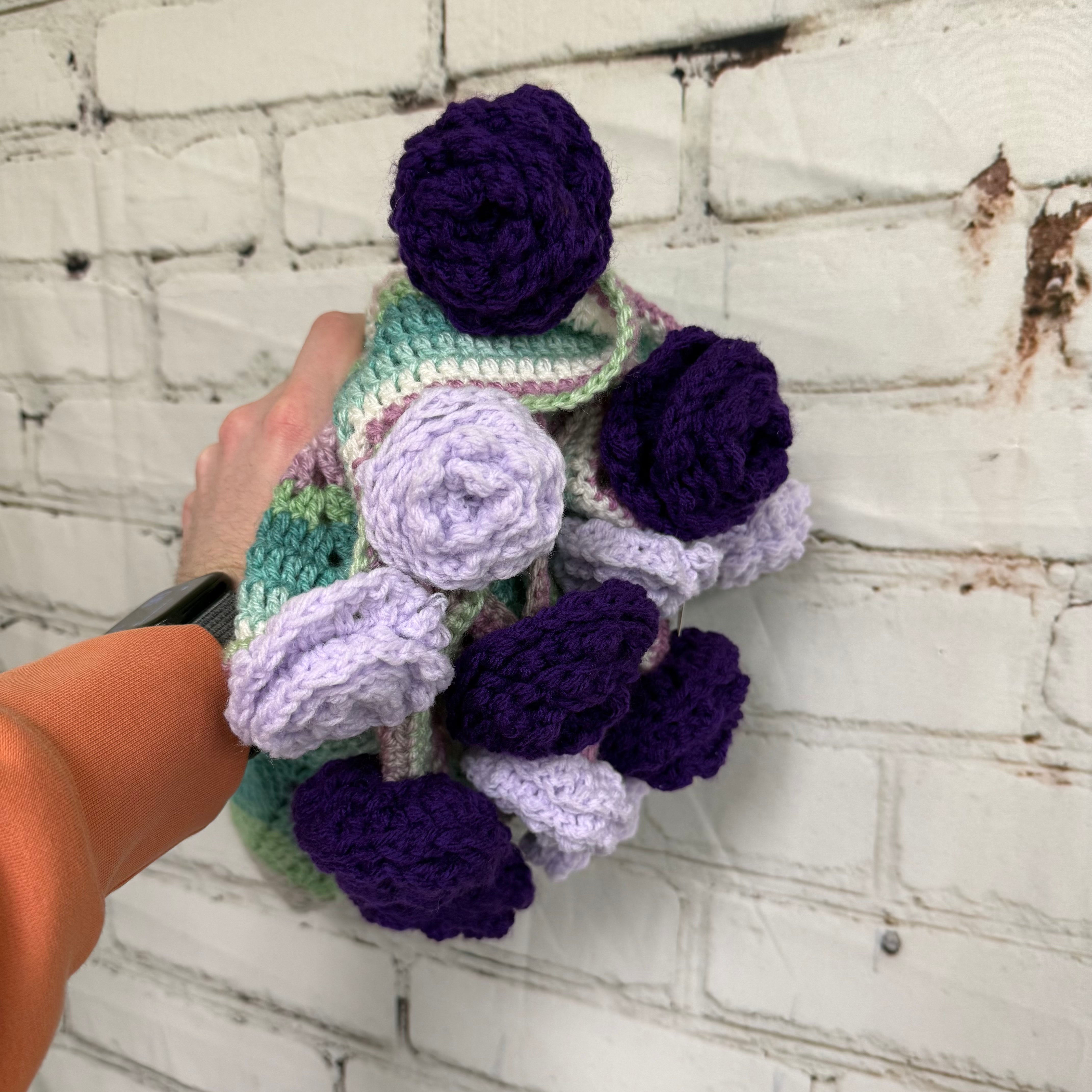 Flower Bouquet Throw Blanket